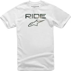Alpinestars Ride 2.0 Camo T-Shirt White 2XL - Picture 1 of 1