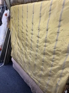 Striped TAFFETA Silk . 100% silk. Sold By the yard. - Picture 1 of 5