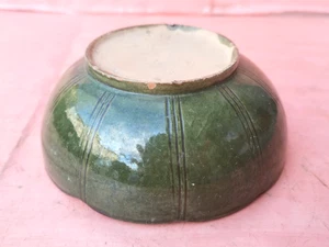 ANTIKE ALTE PRIMITIVE REDWARE KERAMIK GLASIERT RUND SCHALE TELLER TASSE - Bild 1 von 10