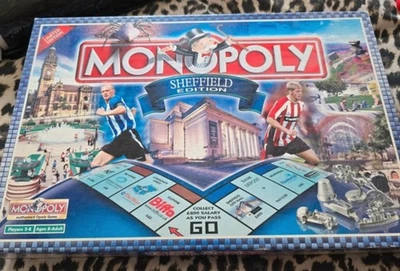 Hasbro/Winning Moves - "2007 Edition Sheffield Monopoly” Shef Utd Shef Weds - Image 1 of 2