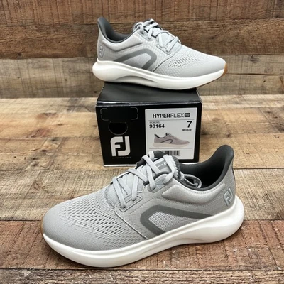 Footjoy FJ Hyperflex TR Sapatilhas Sapatos Casuais Cinza Feminino Tamanho 7 M Novo com etiquetas - Imagem 1 de 4