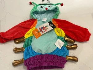 Hyde and Eek Boutique Infant Caterpillar Pullover Costume Size 12-18 Months NWT - Picture 1 of 7