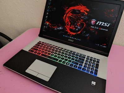 17 Inch Msi Gaming Laptop Core i7 CPU 16GB RAM 750GB Storage SSD And HDD - Image 1 of 4