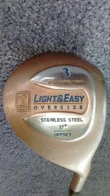 LPGA Square Two Light & Easy OVERSIZE 17 Degree Offset  # 3 Wood - (LADIES) - Image 1 of 4