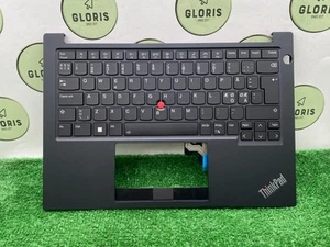New Genuine Lenovo ThinkPad E14 Gen 5 Palmrest NORDIC BCL Keyboard 5M11L92582 - Afbeelding 1 van 9