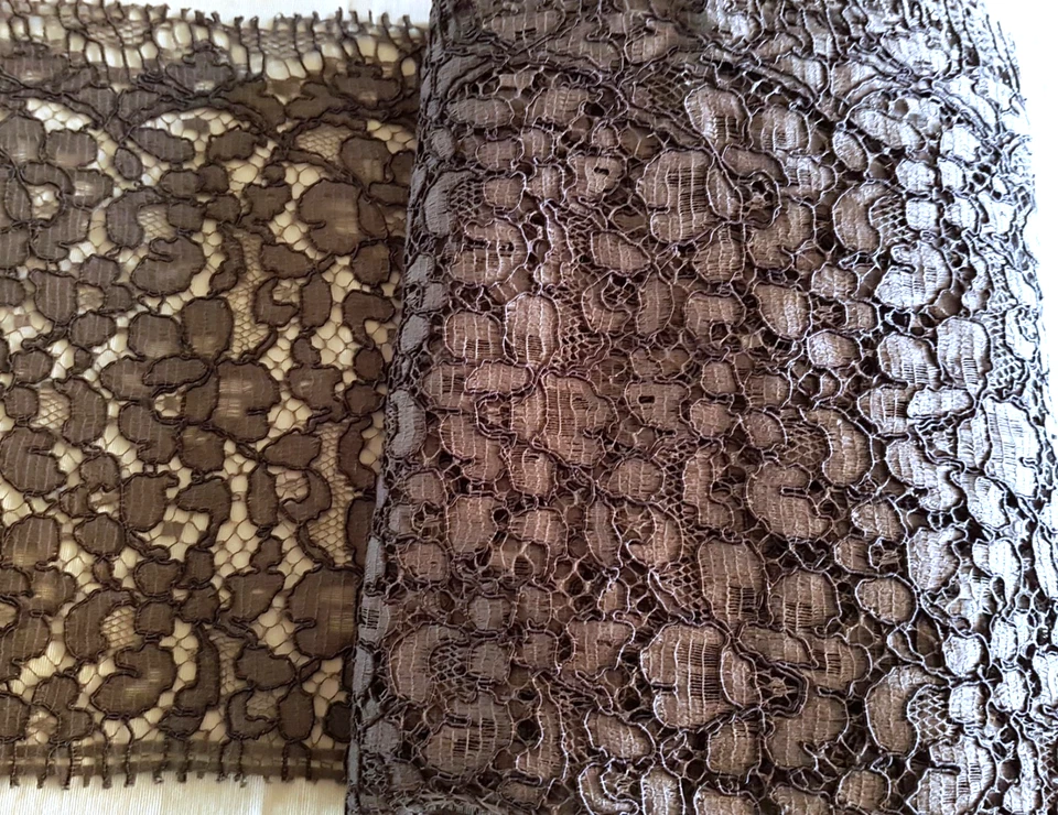 Dentelle de CALAIS  début XXe - 415 cm x 25 cm - Photo 1/3