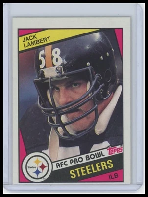 1984 Topps #167 Jack Lambert - Image 1 of 2