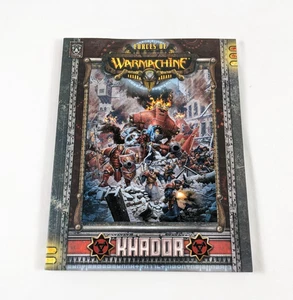 WARMACHINE Miniatura Juego de Guerra KHADOR Tapa Suave 1025 Libro de Fuente 2012 - Imagen 1 de 2