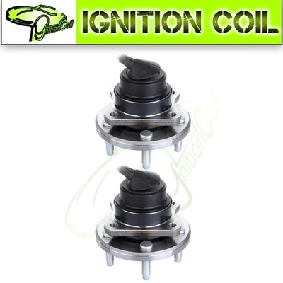 Conjunto de 2 cojinetes y bujes de rueda delantera para Ford Crown Victoria Lincoln Town Car Foto 1 de 4