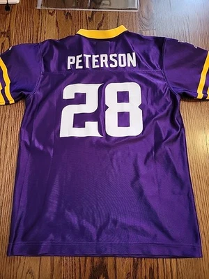 Camiseta de fútbol Adrian Peterson Minnesota Vikings juvenil XL 16-18 niños  Foto 1 de 4
