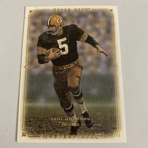 Paul Hornung 2008 Upper Deck Masterpieces #67 Football Card Green Bay Packers - Picture 1 of 2