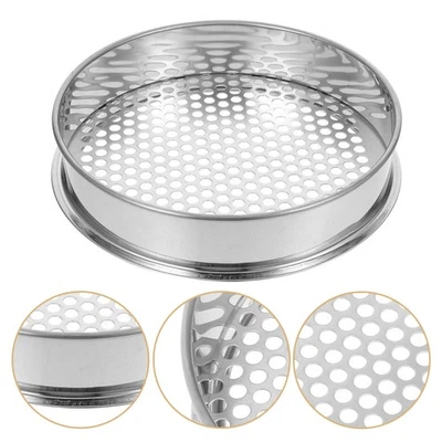  Stein-Bodensieb, Sandsieb, Garten-Bodensieb, rundes Netz, Sandsieb, Sandsteine, - Bild 1 von 4