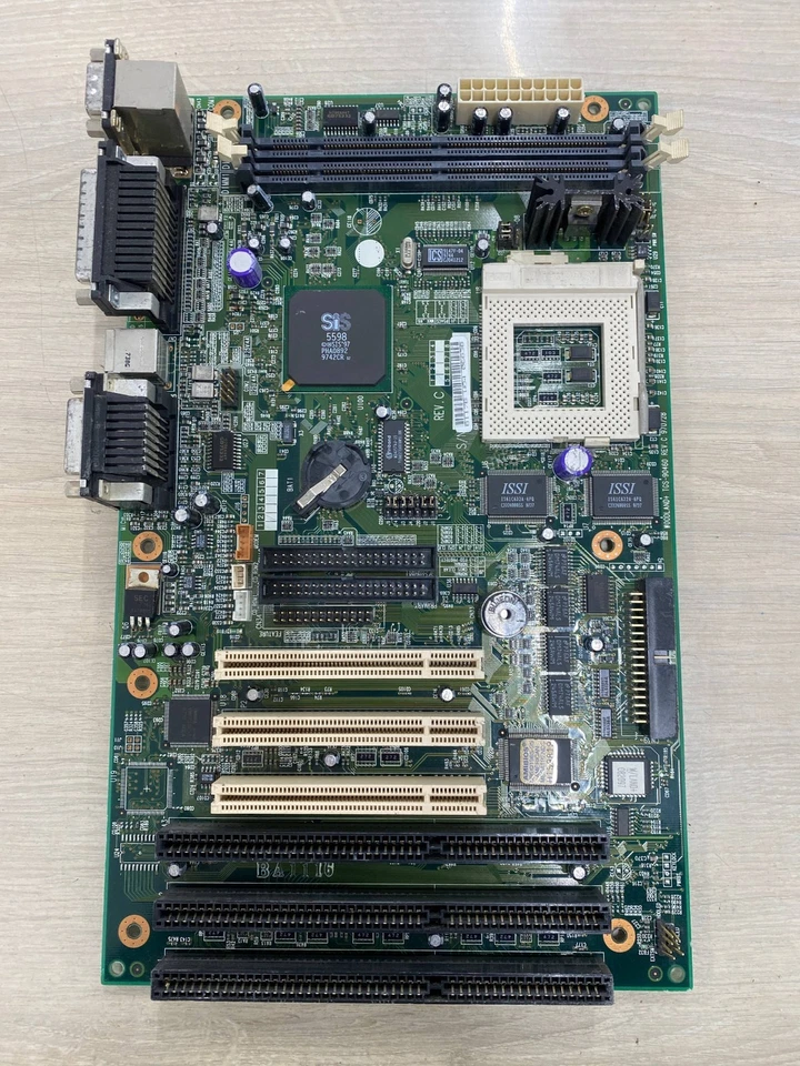 Vintage Woodland+ TGS-90460 REV. C Motherboard Socket 7 - Image 1 of 4