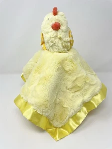 Cloud Island Yellow Chicken Chick Security Blanket Lovey Satin Trim Back 2021 - Picture 1 of 15