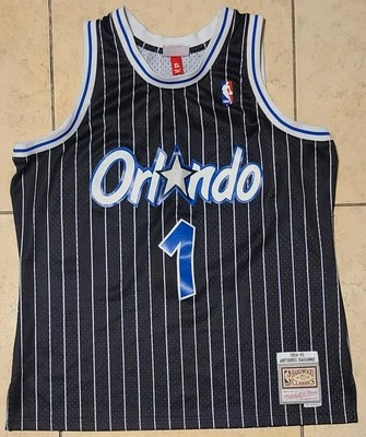 Camiseta Mitchell & Ness NBA Swingman Orlando Magic Anfernee Hardaway #1 Talla XL Foto 1 de 4