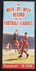 D C Thomson (Victor) - Record of All Football Leagues - 1969-70 - Picture 1 of 4