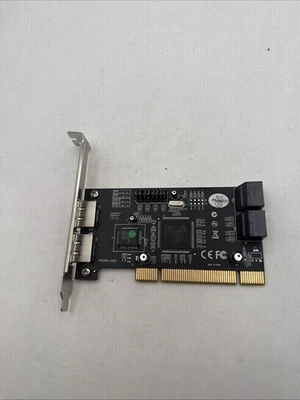 Vantec 4 Channel 6-Port SATA 6Gb/s PCIe RAID Host Card GREAT CONDITION FREE SHIP - Image 1 of 4