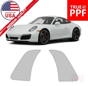 For Porsche 991 911 Carrera 2012-2019 Stone Guard 3M Vinyl PreCut Matte Black - Picture 1 of 5