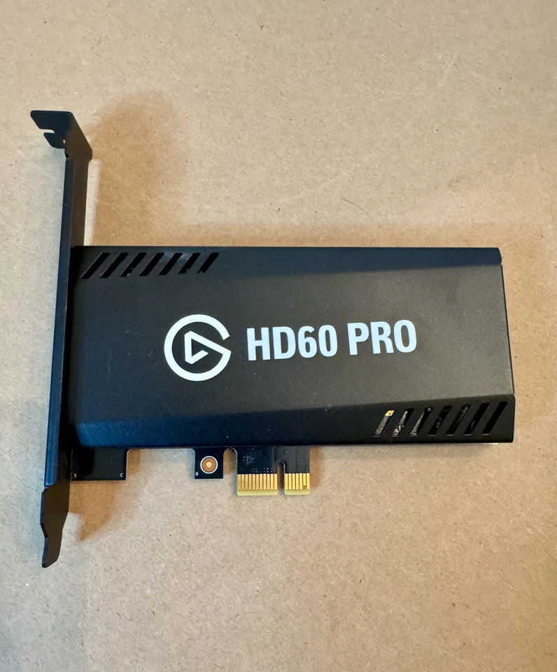 Used El Gato Elgato HD60 Pro HD 60 Video HDMI Capture PC Card PCIe Streaming - Image 1 of 4