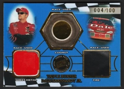 Dale Earnhardt Jr. 2002 Press Pass Triple Burner /100 #TB1 RARE 🔥 - Image 1 of 2