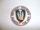 B3829 Us Vietnam Novelty Patch Vietnam Veterans Against The War Blue Shield Ir3b