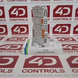 753-430 | WAGO | Terminal Block, 8 Channel, Digital Input, Opened (NSO) - Picture 1 of 3