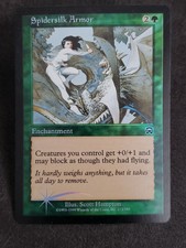 Spidersilk Armor LP FOIL Magic: The Gathering -  (Mercadian Masques)