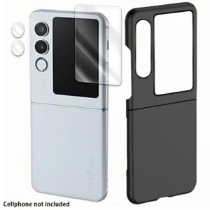 High-Sensitivity Bubble-Free 9H+ Screen Protector Hard Case for ZTE Nubia Flip 2 - Picture 1 of 21