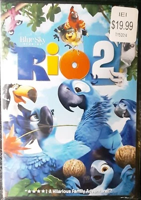 Rio 2- Blue Sky Studios: Brand New Sealed DVD Widescreen, Free S&H. Bruno Mars. - Image 1 of 2