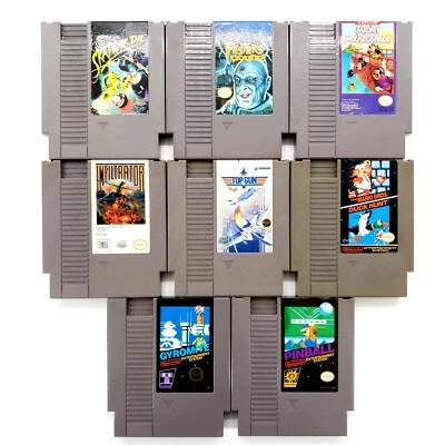 Lote De 8 Juegos Nintendo NES Skate Or Die, Festers, Mickey, Mario, Infiltrator Foto 1 de 4