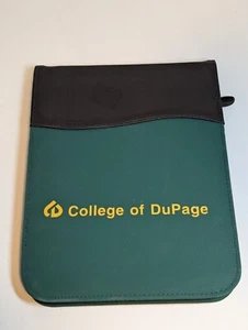 College of DuPage Organizer Notepad Notebook Steno Book Portfolio - Picture 1 of 9