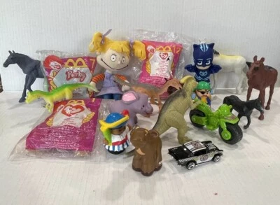 Junk Drawer Toys Vintage To Current. Rugrats, McDonald’s, Mattel, Little Tikes. - Image 1 of 4