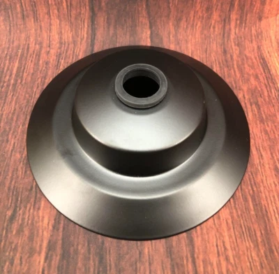 Kensgrove 72" Matte Black Ceiling Fan Replacement Coupling Cover - Image 1 of 2