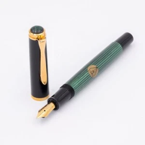 Pelikan Füller M400 old Style Grün Schwarz Gestreift - Bild 1 von 5