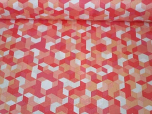 Cotton fabric-Mau Loa Coral-Aura collection -Art gallery fabric by the yard - Picture 1 of 5
