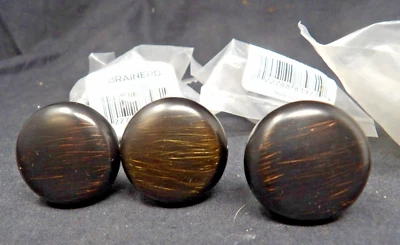 6 botões redondos de bronze para ferragens de gabinete Brainerd P50150V-VBR-C 1-1/4 polegadas - Imagem 1 de 2