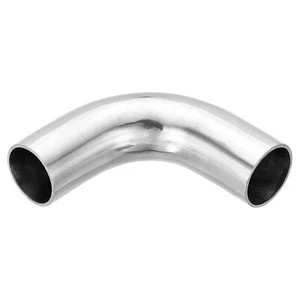 90 Degree Mandrel Bend Elbow 1 Inch OD Steel Exhaust Elbow Exhaust Piping - Picture 1 of 7