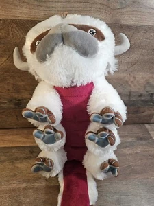 The Last Airbender 19" Plush Stuffed Animal Appa Avatar Flying Bison White Brown - Picture 1 of 6