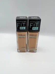 2PACK Maybelline Fit Me Foundation Matte + Poreless Shade 245 Classic Beige 1oz - Picture 1 of 4