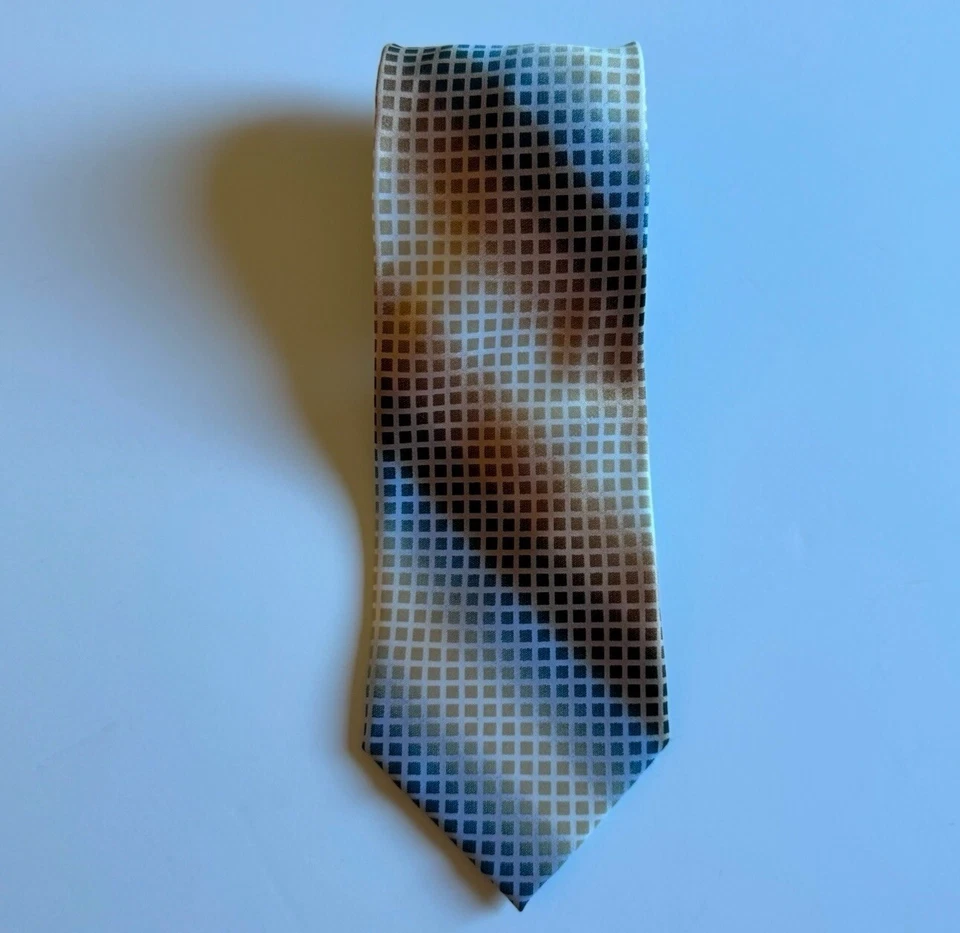Uniform Works  Stylish Brown and Blue Men’s Neckties - Image 1 of 4