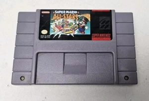 Super Mario All-Stars (Super Nintendo, 1993) Authentic SNES Cartridge Only - Picture 1 of 3