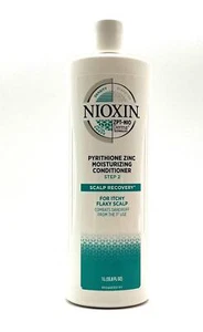Nioxin Pyrithione Zinc Moisturizing Conditioner Recovery/Itchy Flaky Scalp 33.8 - Picture 1 of 1