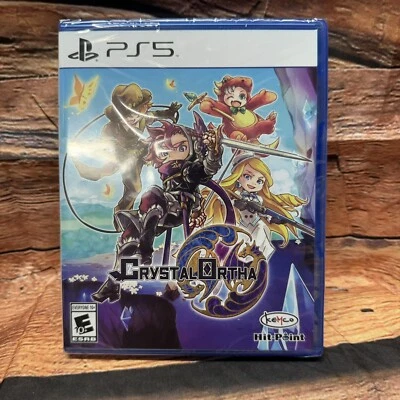 Crystal Ortha PS5 Sony PlayStation 5 ограниченного запуска игры #039 RPG новый запечатанный Kemco - Изображение 1 из 4