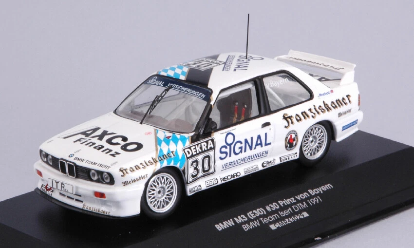 Modellino Auto scala 1:43 diecast CMR  BMW M3 E30 N.30 modellismo miniature c... - Immagine 1 di 1