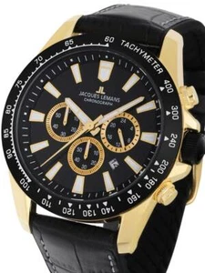 Jacques Lemans 1-2140D Liverpool Chronograph Mens Watch - Picture 1 of 3