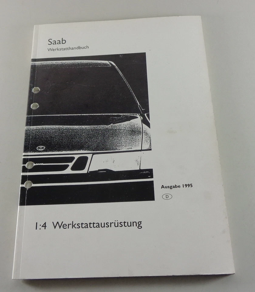 Manual De Taller Saab Equipamiento De Taller + Herramienta Especial Año 1995 - Imagen 1 de 1