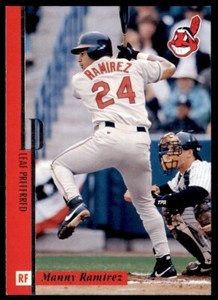 1996 Leaf Preferred Manny Ramirez Cleveland Indians #5