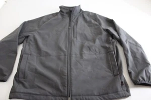 Banana Republic Gray Soft Shell Fleece Lined Jacket Coat XL Extra Large - Picture 1 of 5