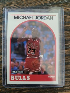 1989 HOOPS MICHAEL JORDAN 200 NRMT-MT BASKETBALL CHICAGO BULLS