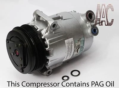 2008-2009 SATURN AURA 2.4 EUA COMPRESSOR A/C REMANUFATURADO COM GARANTIA DE UM ANO - Imagem 1 de 3